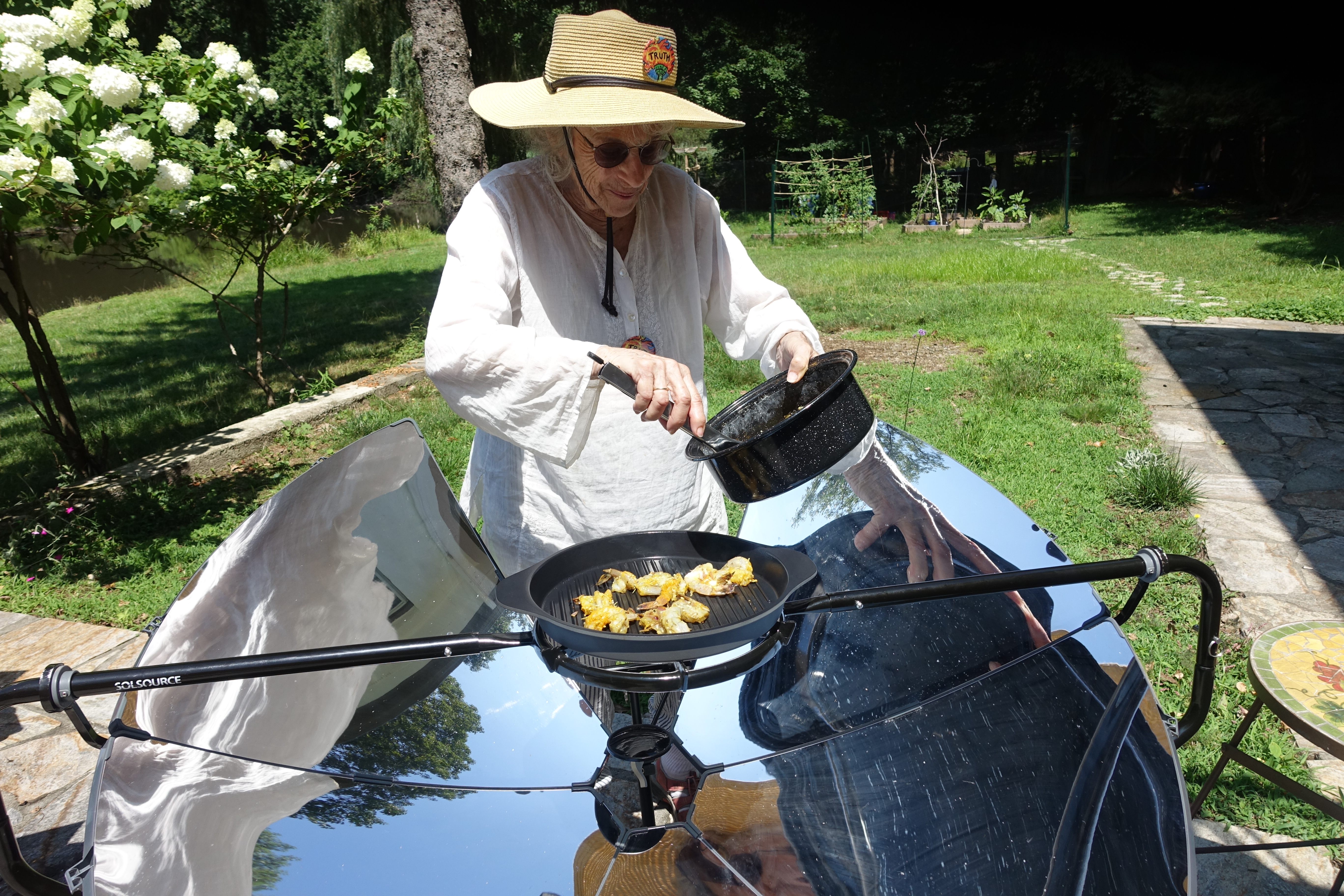 Mary Frank, SCI supporter and solar cooking advocate