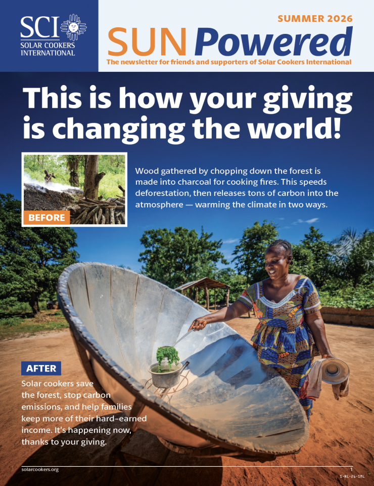 Solar Cookers International SUNPowered Newsletter: Spring 2026 Edition Page 1