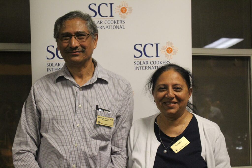 Dr. Shishpal Rawat, SCI Board President, with Hemangi Rawat at the 30th Anniversary Celebration