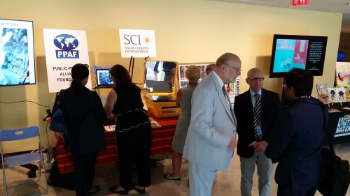 SCI delegation representing solar cooking advocacy at the United Nations High Level Political Forum in New York