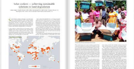 Solar Cookers International chapter featured in United Nations book A Better World highlighting sustainable development goals and solar cooking solutions