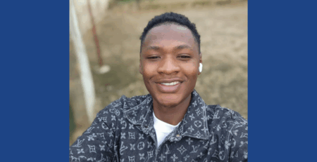 SCI Communications Intern Ben Fred Ineza participating in the Constellations Fellowship Program