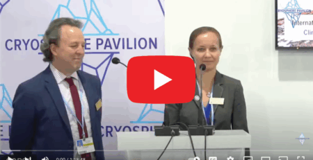 SCI COP27 Cryosphere Pavilion side event discussing solar cooking and climate crisis mitigation
