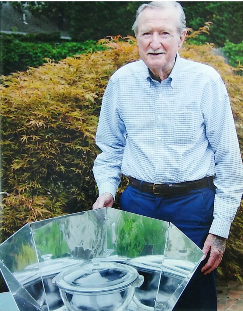 Darwin Curtis, dedicated SCI supporter, advancing global solar cooking knowledge