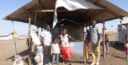 Solar Cookers International providing clean solar cooking solutions to families in Kakuma Refugee Camp Kenya