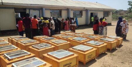 SCI and TEALEAVES showcasing solar cooking powered by sunlight
