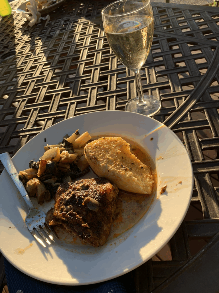 Solar baked chicken recipe prepared with a solar cooker