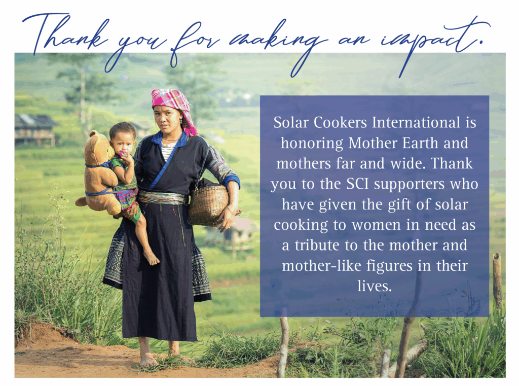 SCI Tribute Wall celebrating mothers and connection to environmental sustainability