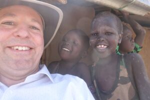 SCI Science Director Alan Bigelow visiting Kakuma Refugee Camp to support solar cooking access