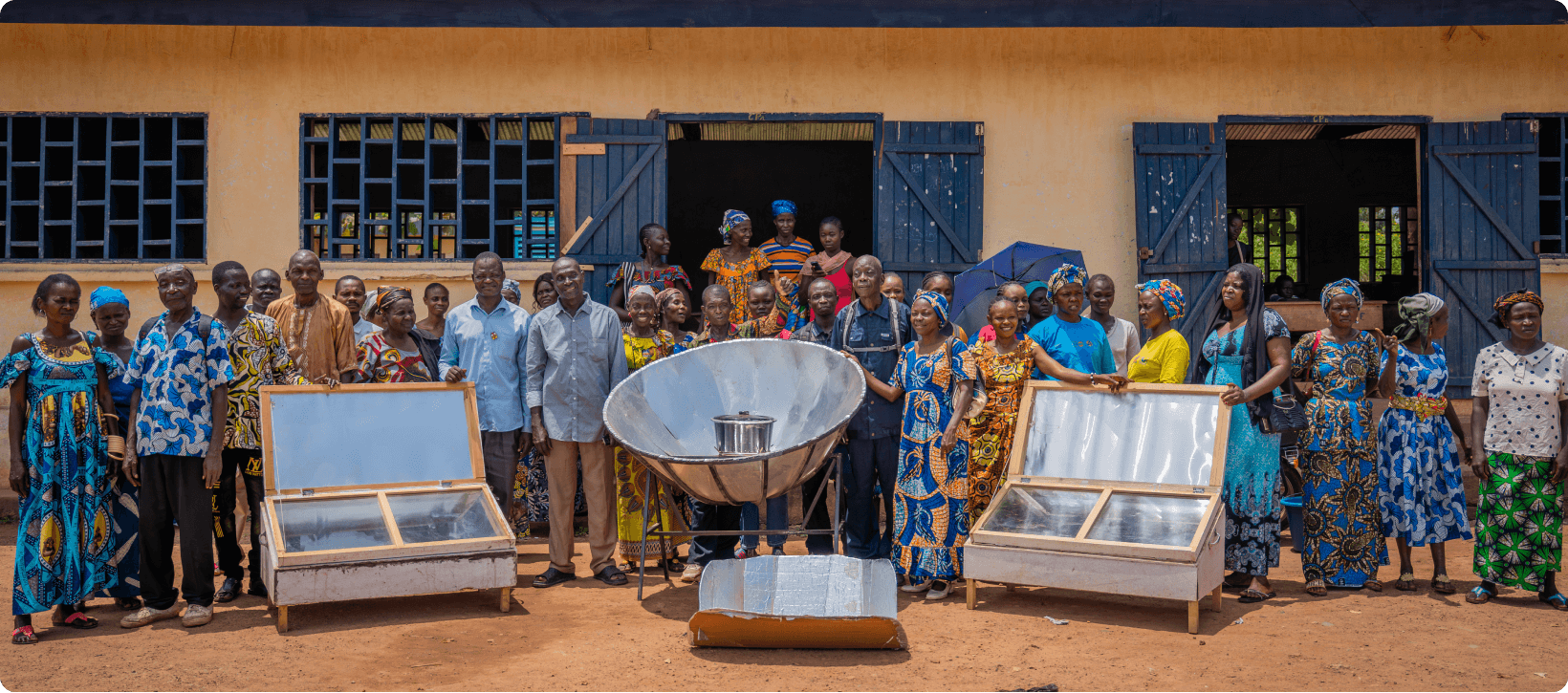 SCI Empower People transitioning from traditional cooking methods to solar energy