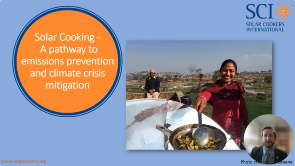 Solar Cookers International Featured by the International Cryosphere Climate Initiative