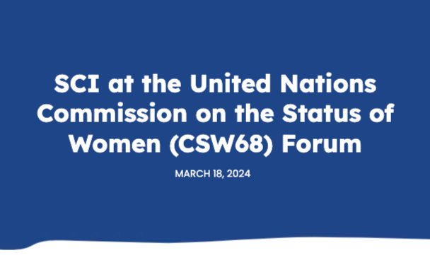 SCI at CSW68