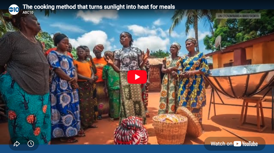 SCI Executive Director Caitlyn Hughes Shares Why Solar Cooking Matters in ABC10 Interview